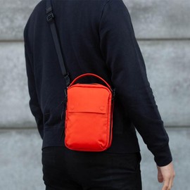 Black Ember Kompak Body Bag, Shoulder Bag, orange