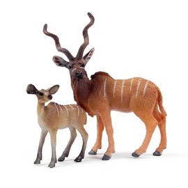 Gemini&Genius Deer Animal Toys, Jungle Animals, AntelopesToy Playset, Great Miniature Christmas Decorations, Landscape Scenes, Imaginative Play for Kids