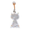 Decole RF-61321 Umbrella Pita, Teruteru Cat Design Accessory, 3.3 x
