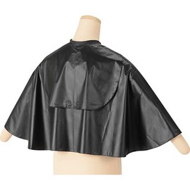 Beauty Salon Shampoo Cape Black Set of 2 BG Back Shampoo Cross Cape Barber TBG Takigawa, Black