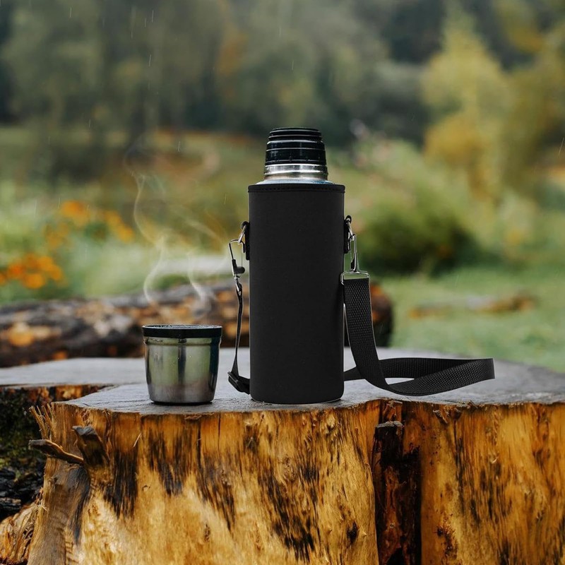 DXPETA 2Pcs Water Bottle Bag with Adjustable Shoulder Strap, Durable