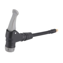 Adaptador de manguera para inflar neumáticos 2 en 1 Tubo de extensión de goma con mandril de aire para válvula de neumático francés americano Adaptador de manguera de inflado Co