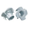 Drive-in Nuts with 4 Drive-In Tips, Galvanised Steel, Choice of