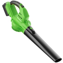 SUNCHERS Leaf Blower Cordless Tool Only with 1 Tube, 130MPH 180CFM High Speed, Lightweight Handheld Small Blower for Patio, Garden, House, Depot, Green