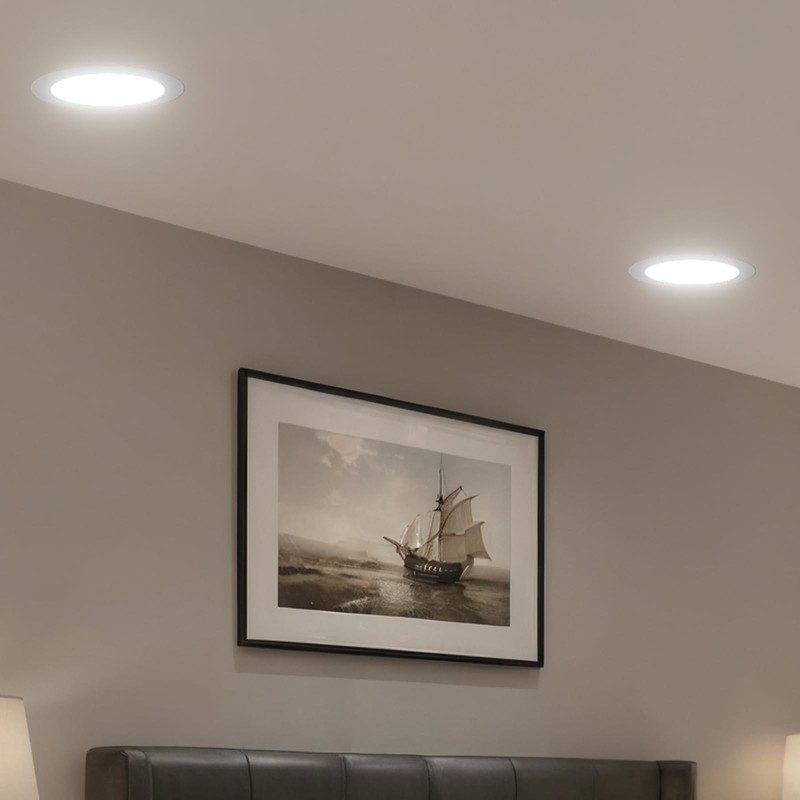 Amico 6 Pack 6 Inch 5CCT Ultra-Thin LED Recessed Ceiling