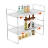 DPZM 16.5-27’’L 2Pack Expandable Kitchen Counter Shelf, Stackable Shelves for