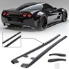 KUAFU Replacement Rocker Panels Guard Side Skirts Extension Compatible with