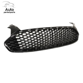 auto-perfectparts For 2013-2016 Ford Fusion Front Upper Grille Grill Honeycomb Style Gloss Black