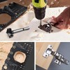 Woodworking Drill Guide Hole Locator Fixture Pocket Jig Positioning Accessories