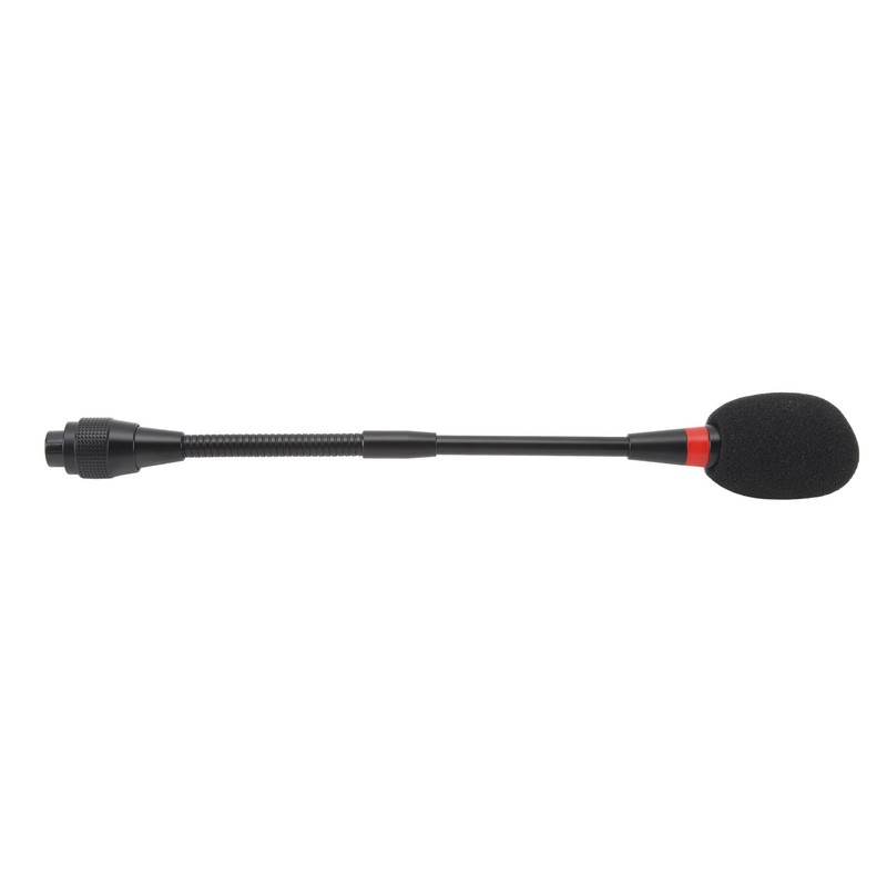 Gooseneck Microphone Clear Sound Transmission 25CM Gooseneck Podium Microphone for