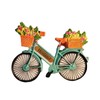 Holland Netherlands Souvenir Fridge Magnet, 3D Resin Bicycle with Tulip