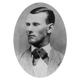 Jessie James Portrait Photo American Outlaw Western Photos 8x12