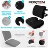 FORTEM Office Chair Cushion and Back Support for Office Chair,