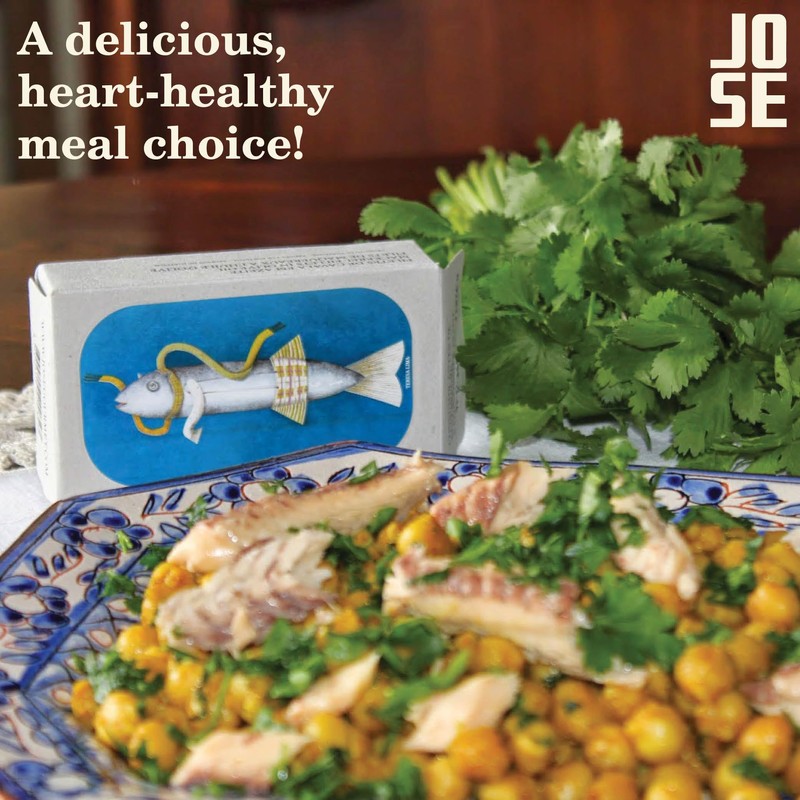 Jose Gourmet - Mackerel Fillets in Olive Oil, 125g 6-Pack