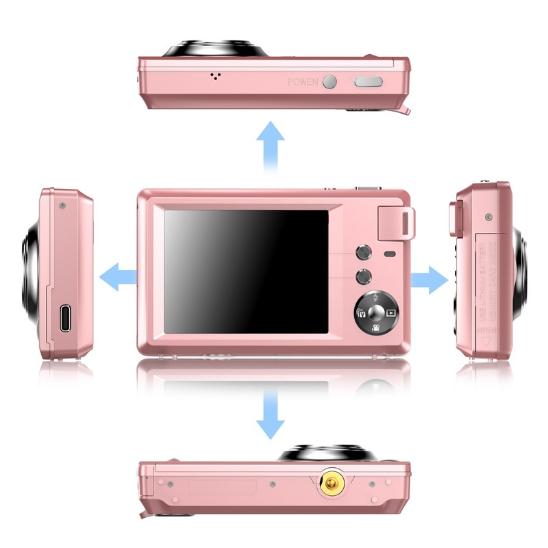 Digital Camera, 4K HD 1080P 48MP Photo Camera Compact Camera,