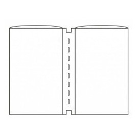 Eimu 8132810 Pinhole Menu Book Vinyl GBB-A4, Pack of 10