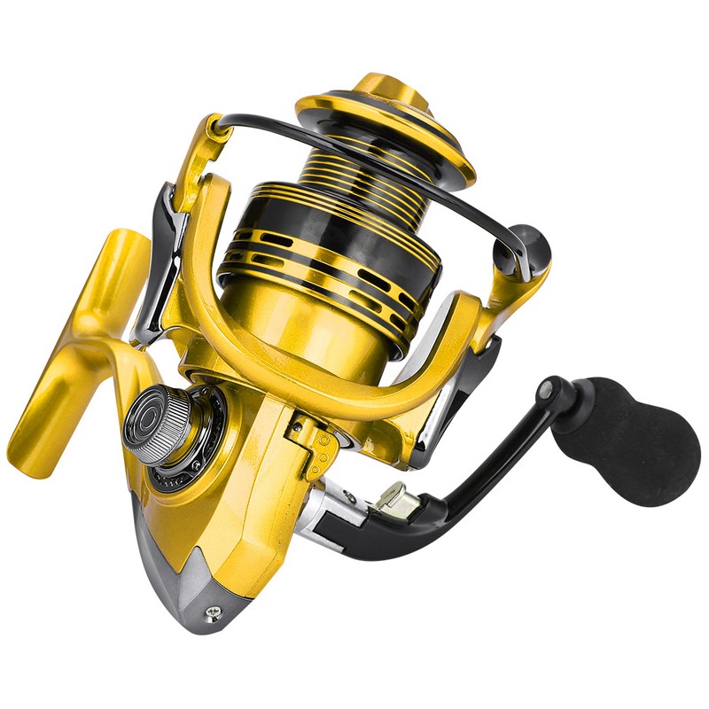 13+1 BB Salt Freshwater Metal Heavy Duty Lightweight Casting Spinning