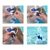 Pool Hose Tail scrubbers,12 Pack Tail Sweeps Scrubber Replacement High