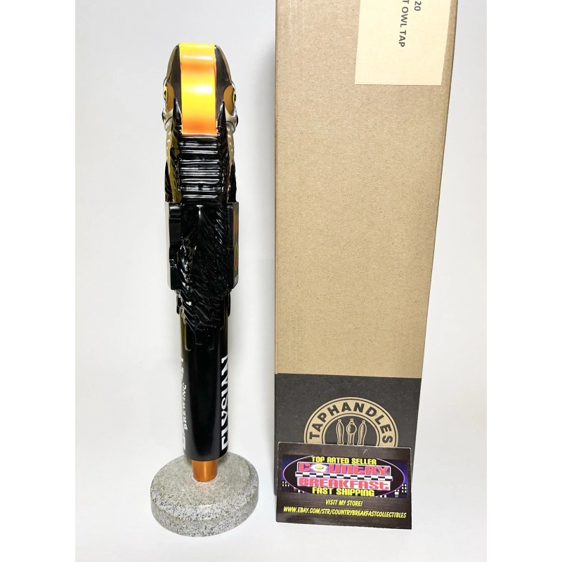 Elysian Brewing Night Owl Pumpkin Ale Beer Tap Handle 11”