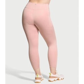 Victoria's Secret Women's VSX Incredible Essential Legging with Pockets, Leggings for Women, Chalk Rose, (XL)