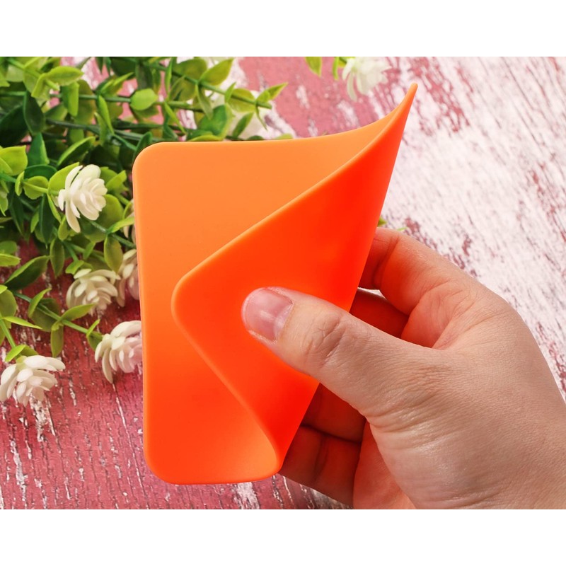 Mini Skater 3pcs Bar Coasters 10x10x0.2CM Square Silicone Coasters for