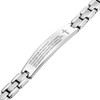 Willis Judd English The Serenity Prayer Womens Titanium Magnetic Bracelet