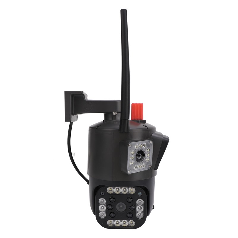 Triple Lens Security Camera 8MP 4K Full Color Night Vision