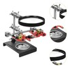 Colcolo Soldering Station Helping Hand Adjustable Fixing Bracket with Magnifier