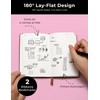 AISBUGUR Pocket Notebook Small Notebook 2-Pack, 3.5" x 5.5" Pocket