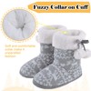 MIXIN Girls Slippers Boots Bedroom Bootie Shoes for Winter Warm