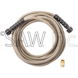 Simpson 7104586 Simpson MorFlex 5/16" - 25 ft 3700 PSI Hose with M22 Twist Connection