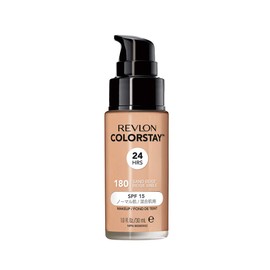 Lebron Collar Stay Makeup N 180 Sand Beige (Color Image: Natural Beige Oak SPF15) [Standard Color] Foundation Sand Beige 1.0 fl oz (30 ml) x 1