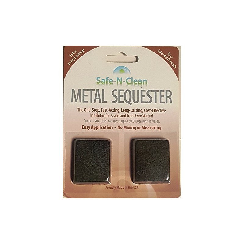 Safe-N-Clean Metal Sequester, 30,000 Gallon, 30 Day Treatment (1)