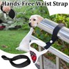 Safety Wrist Strap for Retractable Dog Lead, Black Adjustable Hands-Free