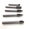 US PRO 5pc Tungsten Carbide Rotary Burr Set with 6mm