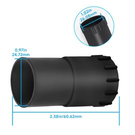 Cutetool (2PCS A20228 Rubber Connector Compatible with Fluval FX4 FX5 FX6 high-Performance Canister Filter Replacement Parts for Models A214 A218 A219,Black