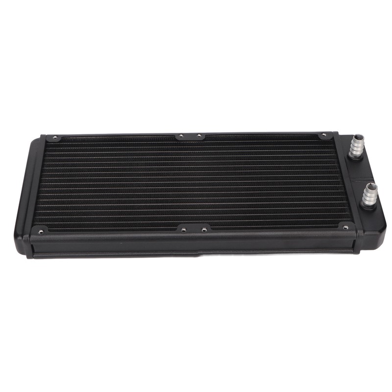 Water Cooling Radiator Frosted 18 Pipes Metal Heat Exchanger Radiator