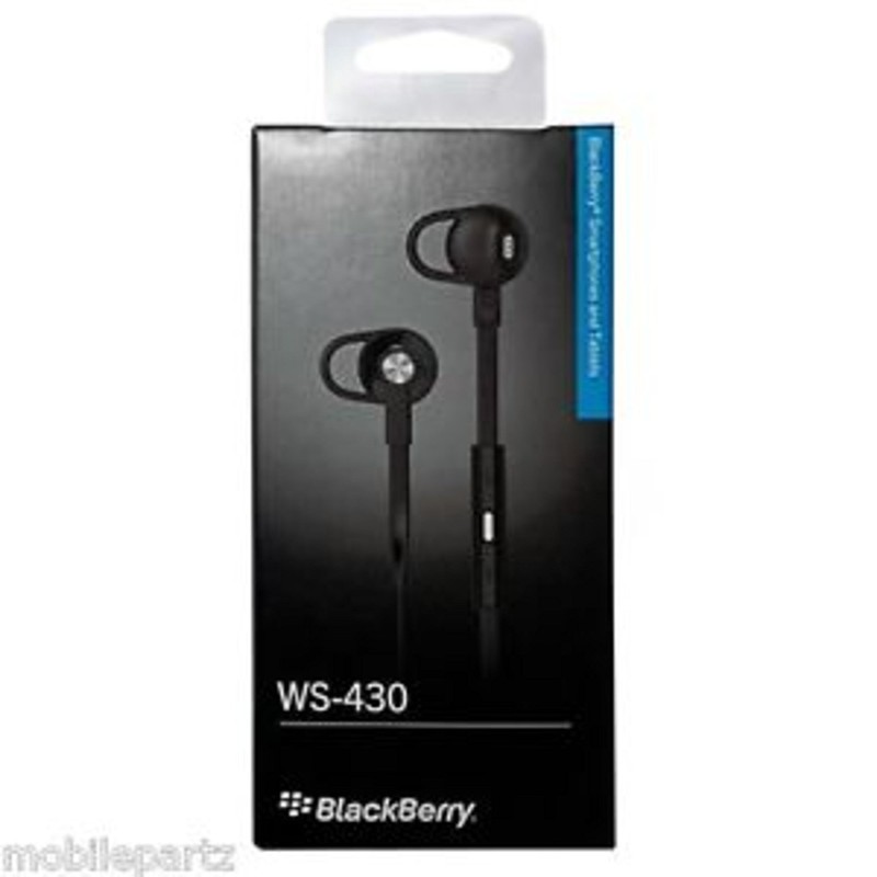 Blackberry HDW-49299-001 3.5mm Premium Headset - Black