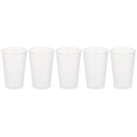 Nagao TR-401N Tumbler, 7.8 fl oz (220 ml), Natural, Tritan Resin, Made in Japan, Set of 5
