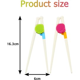 2 Pairs Kids Chopsticks,Kids Training Chopsticks,Reusable Chopsticks for Kids Childrens Chopsticks Chopsticks Helper Easy to Use Chopsticks Toddler Chopsticks for Beginners