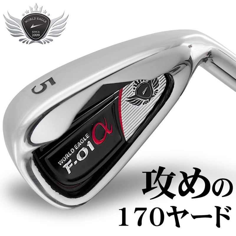 WORLD EAGLE F-01α #5 Iron Right Handed Flex SR