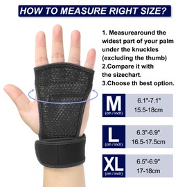PATIKIL Workout Gloves, Weight Lifting Gloves for Men and Women, Gym Gloves Great for Cycling Sports Training Fitness, Size M, Black