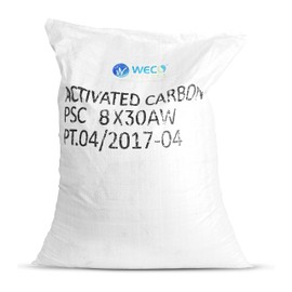 WECO WECO Granular Activated Carbon Water Filter Powder - Coconut Shell Carbon - Removes Chlorine, Chloramine, Odor, and Turbidity - Granular Activated Carbon Water Filter - 1 cu.ft (8 x 30 MESH)