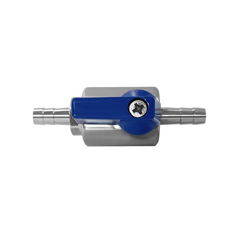 Beduan 1/4” Hose ID Barb Ball Valve 304 Stainless Steel