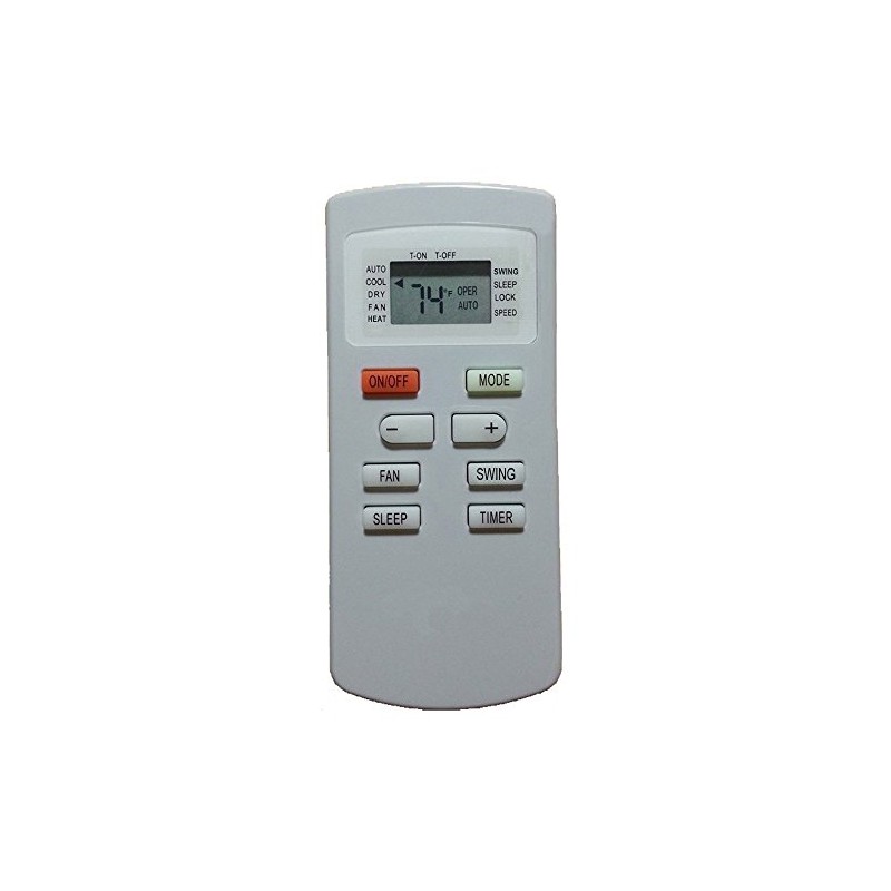 Replacement for Soleus Air GREE Air Conditioner Remote Control for