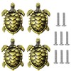 Powerful 4 Pcs Bronze Turtle Drawer Knob Cabinet Handles Door