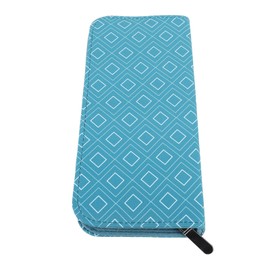 Knitting Needle Case, Portable Storage Bag, Travel Knitting Needle Storage Bag, Empty Rhombus Grid Pattern, Knitting Needle Holder Case for 20cm Sweater Knitting Needles