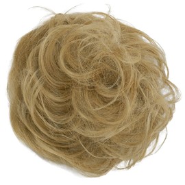 CAISHA by Prettyshop 100% Real Hair Scrunchie Hair Thickening Braid Hair Band Hair Accessories Honey Blonde H312j