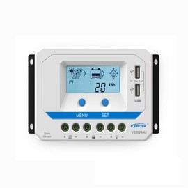 Epever® PWM Viewstar Series Charge Controller VS AU with LCD Display USB Connection