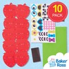 Baker Ross FN175 Strawberry Mix & Match Magnet Sets -